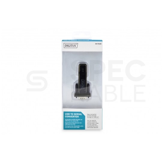 DIGITUS Konwerter szeregowy adapter USB 2.0 A / RS-232 (D-Sub 9-pin)