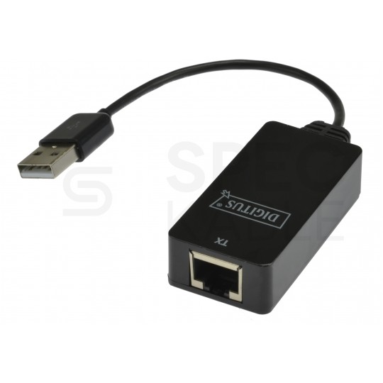 DIGITUS Przedłużacz USB 1.1 do 45m pod kabel kat.5e, kat.6
