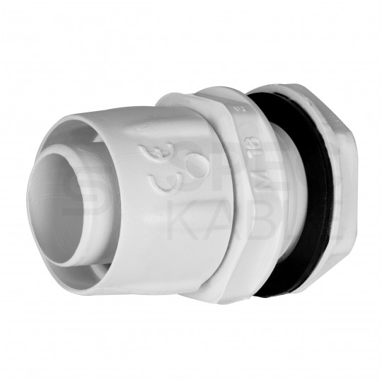 Dławik Dławnica do rur karbowanych giętkich GUS (RSF) fi: 12mm IP65 szara