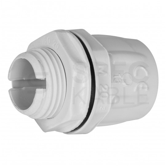 Dławik Dławnica do rur karbowanych giętkich GUS (RSF) fi: 16mm IP65 szara