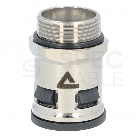 Dławik Dławnica metalowa M25x1,5 do rur karbowanych Ana-Quick roz.17 IP68 ANAMET