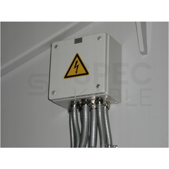 Dławik Dławnica metalowa M40x1,5 do rur karbowanych Anaconda 40mm IP65 z pierścieniem poliamidowym ANAMET