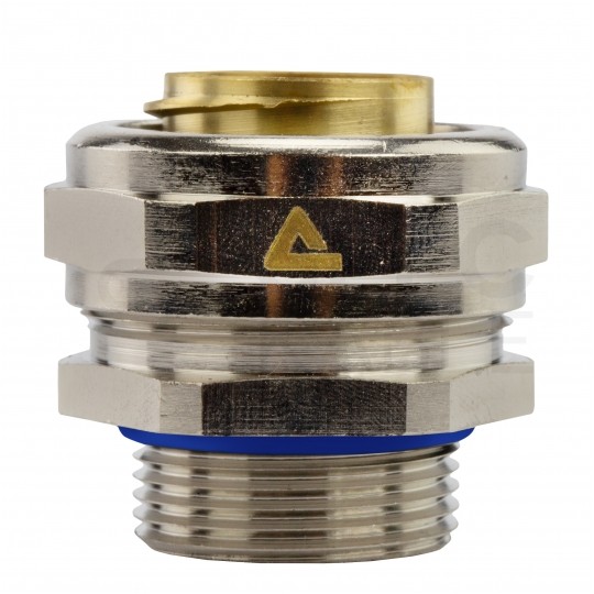 Dławik Dławnica metalowa PG16 do rur karbowanych Anaconda 20mm IP65 z pierścieniem poliamidowym ANAMET