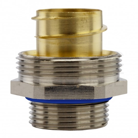 Dławik Dławnica metalowa PG29 do rur karbowanych Anaconda 32mm IP65 z pierścieniem poliamidowym ANAMET