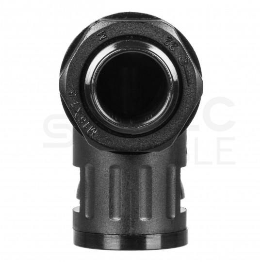 Dławik Dławnica poliamidowa M16x1,5 kątowa 90° do rur karbowanych Ana-Quick roz.10 IP65 ANAMET