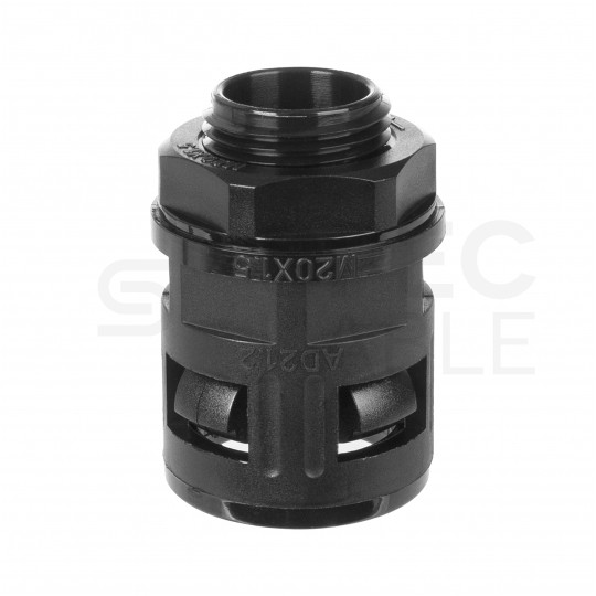 Dławik Dławnica poliamidowa M20x1,5 do rur karbowanych Ana-Quick roz.17 IP65 ANAMET