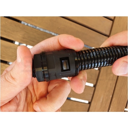 Dławik Dławnica poliamidowa M25x1,5 do rur karbowanych Ana-Quick roz.23 IP65 ANAMET