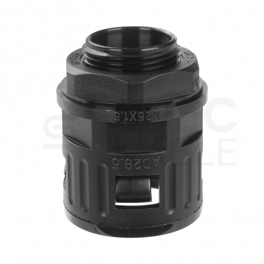 Dławik Dławnica poliamidowa M25x1,5 do rur karbowanych Ana-Quick roz.23 IP65 ANAMET