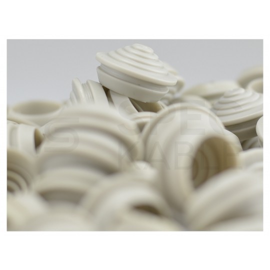 Dławik kablowy Dławnica gumowa PG13,5 szara WORECZEK 100szt