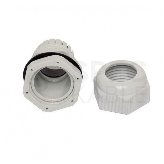 Dławik kablowy Dławnica izolacyjna plastikowa M32x1,5 szara IP68