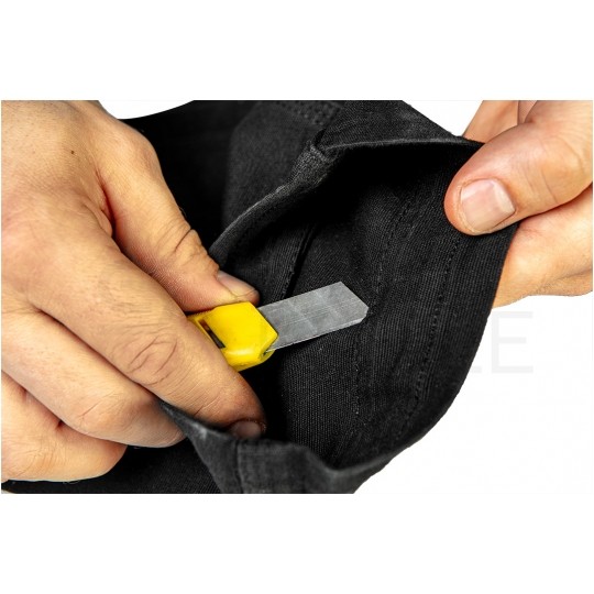 Długie spodnie monterskie HD SLIM robocze z paskiem rozmiar XXL/56 NEO 81-238-XXL