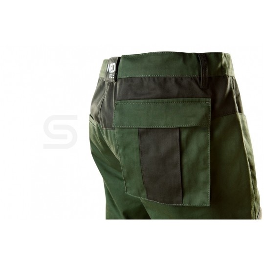 Długie spodnie monterskie, robocze CAMO Olive rozmiar XL/54 NEO 81-222-XL