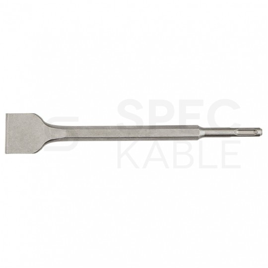 Dłuto SDS-Plus do betonu 40x250mm szerokie z uchwytem SDS+ GRAPHITE 57H558 do betonu, kamienia, cegły itp.