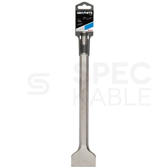 Dłuto SDS-Plus do betonu 50x350mm z uchwytem SDS+ GRAPHITE 57H559 do betonu, kamienia, cegły itp.