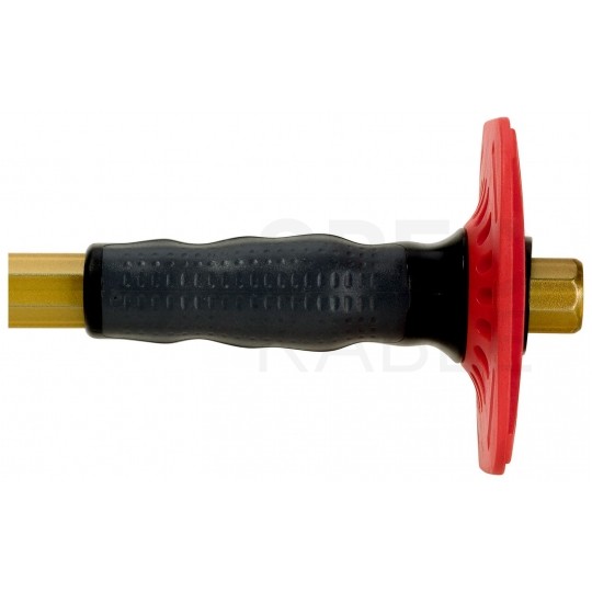 Dłuto spiczaste 18x300mm z osłoną do ochrony dłoni 2K RENNSTEIG