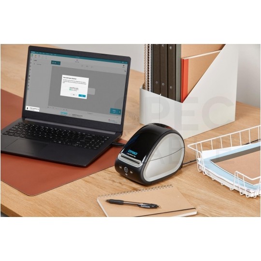 Drukarka etykiet DYMO LabelWriter LW550 dla biura, sklepu, magazynu (LW550) [2112722] + 10 taśm DYMO LW [S0722400]