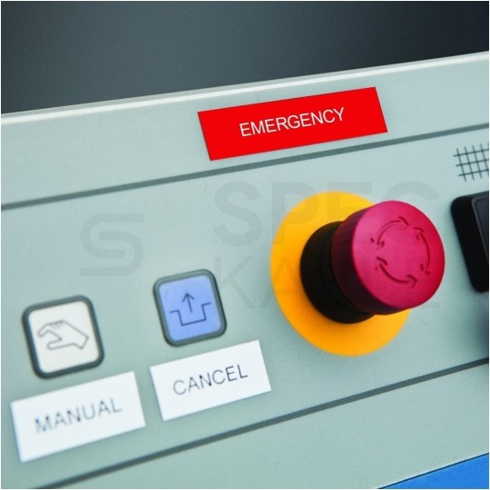 Drukarka etykiet DYMO Rhino 4200 dla elektryka, instalatora, przemysłu [s0955990] + taśma DYMO IND 12mm