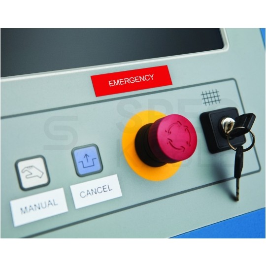 Drukarka etykiet DYMO Rhino 5200 dla elektryka, instalatora, przemysłu [s0841400] w zestawie z walizką + 2 taśmy DYMO IND