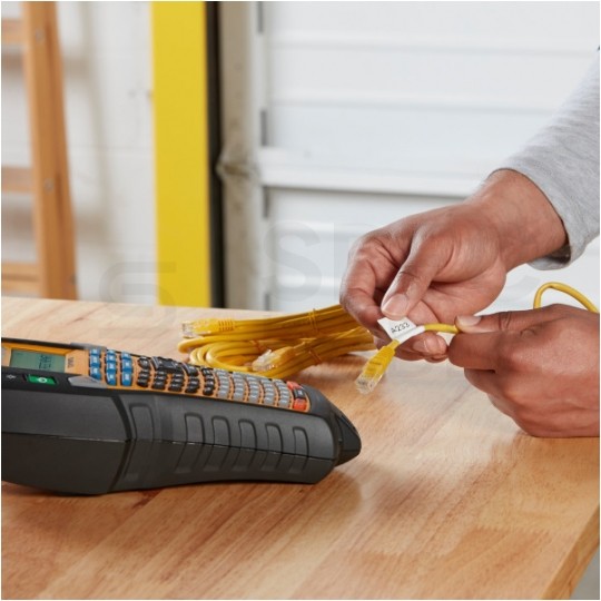 Drukarka etykiet DYMO Rhino 6000+ dla elektryka, instalatora, przemysłu [2122966] w zestawie z walizką + 2 taśmy DYMO IND