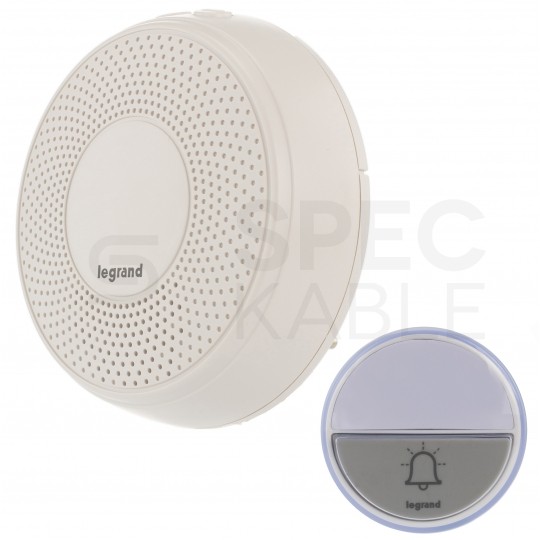Dzwonek bezprzewodowy 230V IP44 Comfort biały Legrand