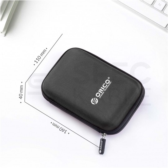 Etui pokrowiec na dysk twardy zewnętrzny 2,5" czarny ORICO