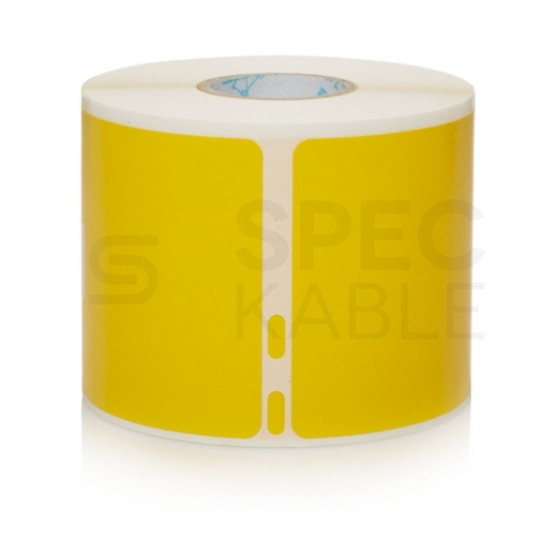 Etykiety adresowe DYMO LW 54x101mm żółte papierowe [2133400] ORYGINALNE 1 rolka x 220szt.