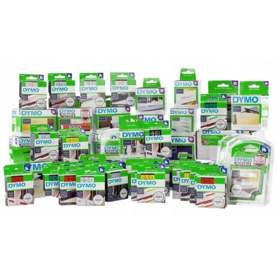 Etykiety jubilerska DYMO LW 54x11mm papierowe [2191635] ORYGINALNE 1 rolka x 1500szt.