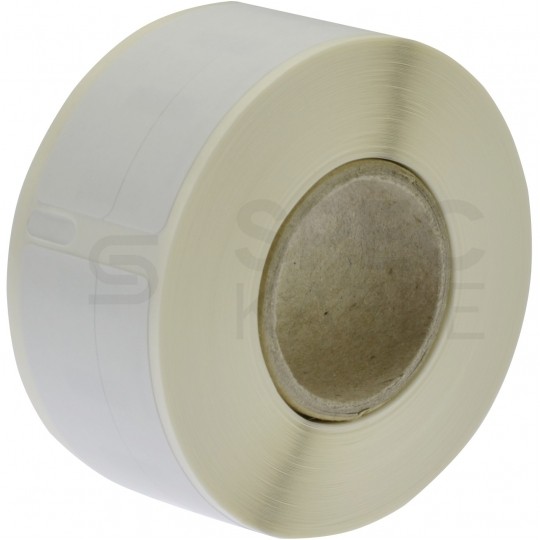 Etykiety na teczki DYMO LW 12x50mm białe papierowe [99017 / S0722460] ORYGINALNE 1 rolka x 220szt.