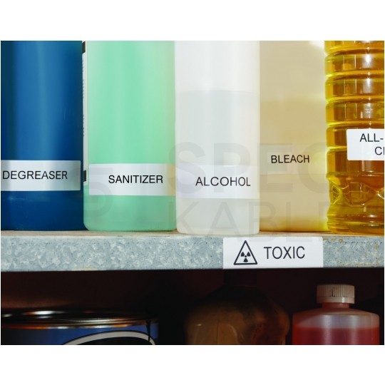 Etykiety odporne DYMO LW Durable 19x64mm białe polipropylenowe [1933085 / 2112284] ORYGINALNE 2 rolki x 450szt.