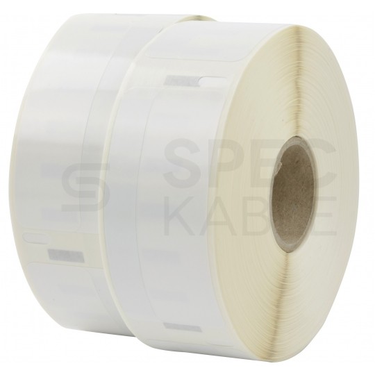 Etykiety odporne DYMO LW Durable 19x64mm białe polipropylenowe [1933085 / 2112284] ORYGINALNE 2 rolki x 450szt.