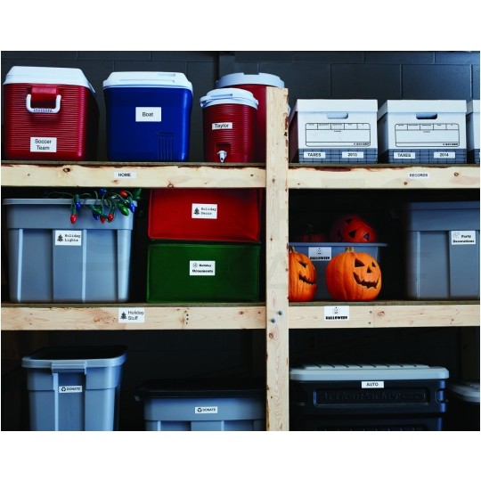 Etykiety odporne DYMO LW Durable 25x54mm białe polipropylenowe [2112283] ORYGINALNE 1 rolka x 160szt.