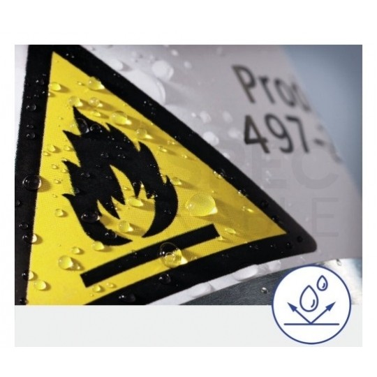 Etykiety plomby zabezpieczające okrągłe śred. 40mm białe poliestrowe (480 etykiet na 20 arkuszach A4) AVERY Zweckform L6112-20