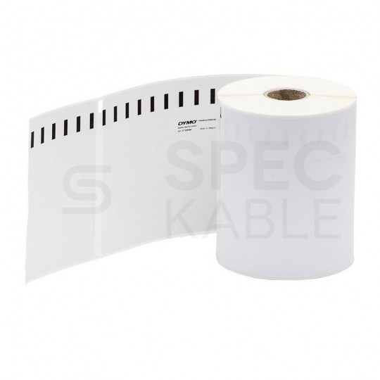 Etykiety wysyłkowe kurierskie DYMO LW 104x159mm białe papierowe [S0904980] ORYGINALNE 1 rolka x 220szt.