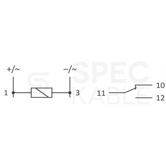 F&F Przekaźnik elektromagnetyczny modułowy PK-1P 24V 16A na szynę DIN TH35
