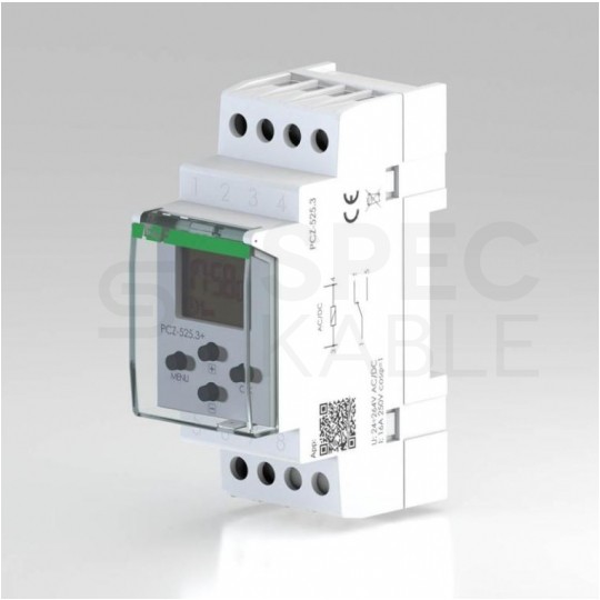 F&F Zegar astronomiczny programowalny jednokanałowy PCZ-525