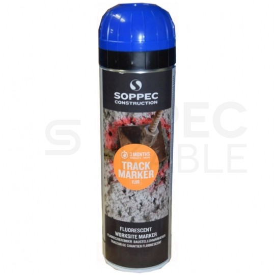 Farba geodezyjna do znakowania niebieska 500ml spray SOPPEC Track Marker