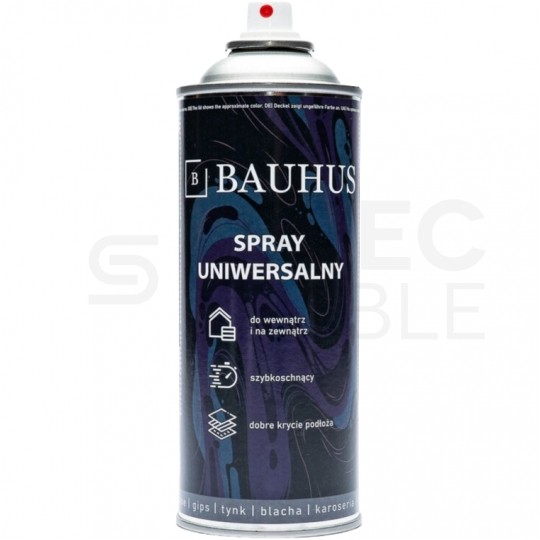 Farba uniwersalna w sprayu antracyt matowa 400ml BAUHUS