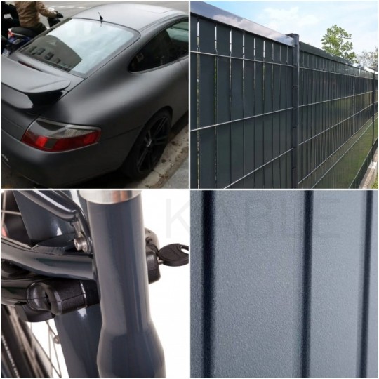 Farba uniwersalna w sprayu antracyt matowa 400ml BAUHUS