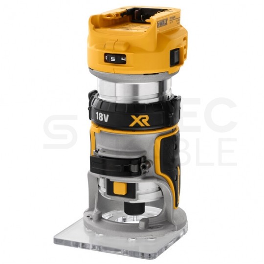 FREZARKA GÓRNOWRZECIONOWA 8MM XR 18V 0*AH DEWALT