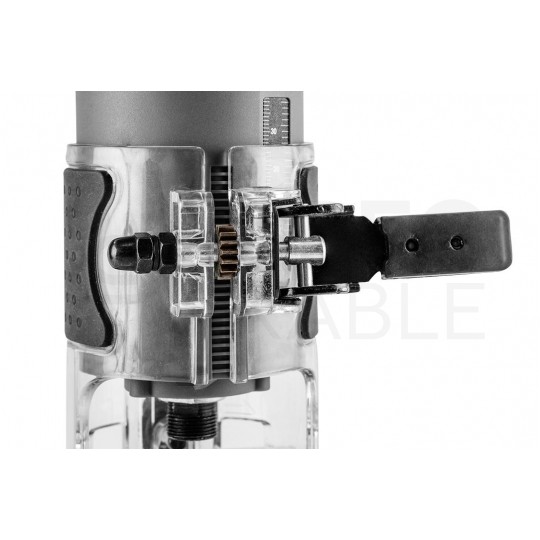 Frezarka górnowrzecionowa sieciowa 230V 510W, trymer do krawędzi z uchwytem 6-8mm + akcesoria GRAPHITE 59G718