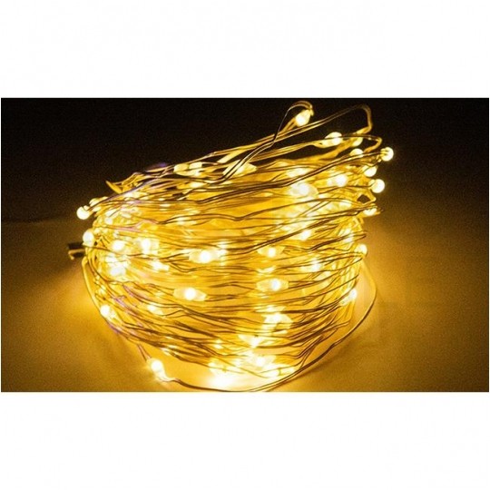 Girlanda solarna ogrodowa zewnętrzna ozdobny łańcuch o długości 11,9m / 20x LED 230V IP44 MASTER LED