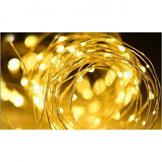 Girlanda solarna ogrodowa zewnętrzna ozdobny łańcuch o długości 11,9m / 20x LED 230V IP44 MASTER LED