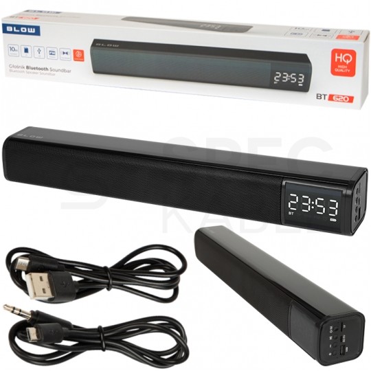 Głośnik Bluetooth BT620 Soundbar czarny BLOW