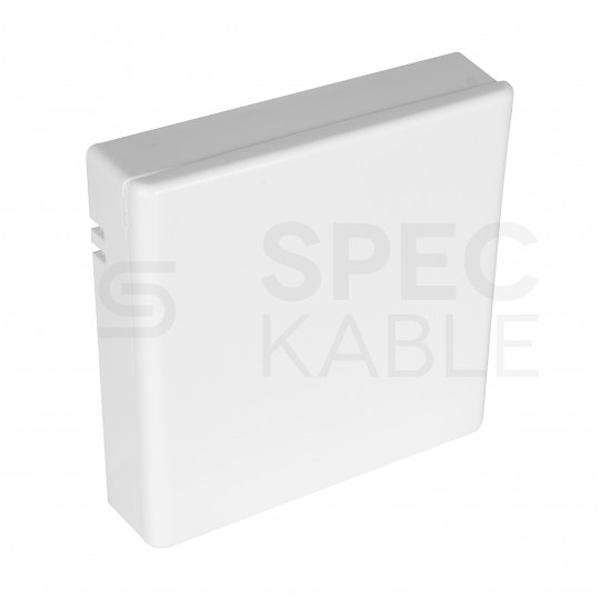 Gniazdo abonenckie światłowodowe FO FTTH na 2 adaptery SC simplex NEKU