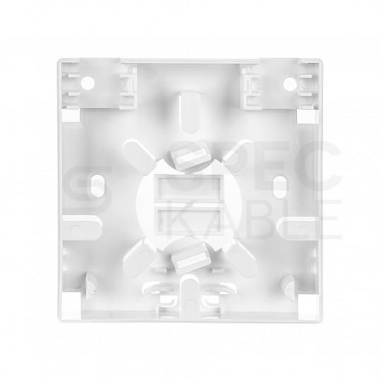 Gniazdo abonenckie światłowodowe FO FTTH na 2 adaptery SC simplex TELCOLINE