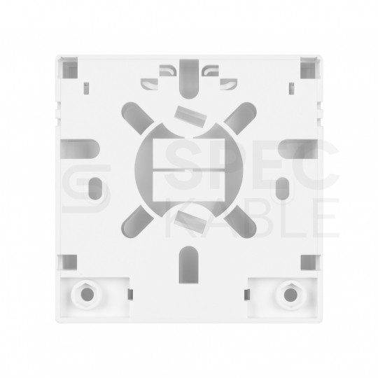 Gniazdo abonenckie światłowodowe FO FTTH na 2 adaptery SC simplex TELCOLINE