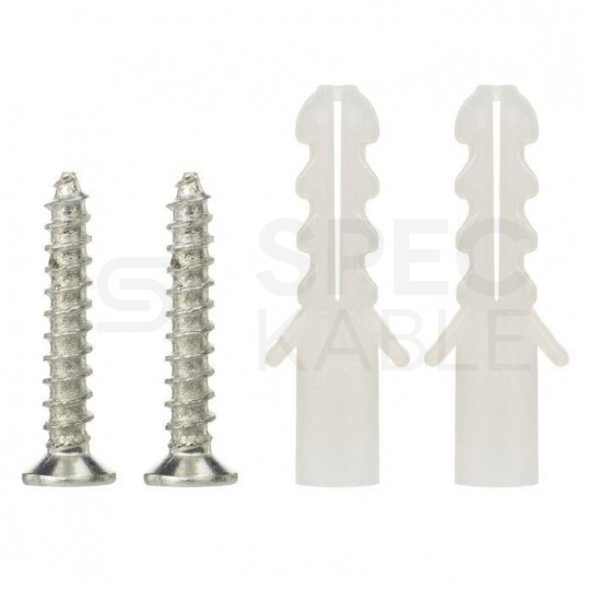 Gniazdo abonenckie światłowodowe FO FTTH na 2 adaptery SC simplex z tacką NEKU