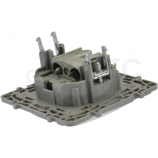 Gniazdo antenowe R-TV-SAT przelotowe NILOE białe Legrand