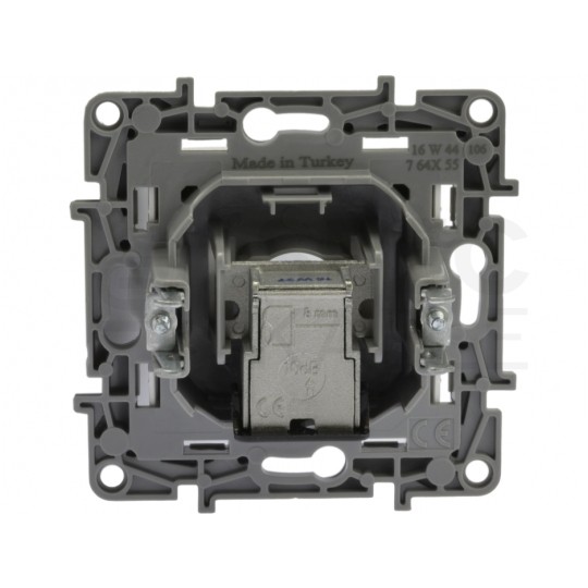 Gniazdo antenowy TV pojedyncze końcowe NILOE białe Legrand