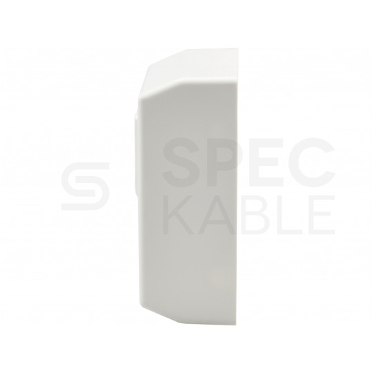 Gniazdo komputerowe 2xRJ45 kat.5e ekranowane STP natynkowe